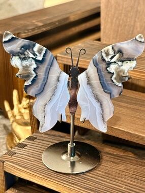 Volcano Agate Butterfly